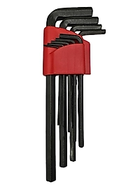 9 Parça Siyah Uzun Allen Seti (1.5-2-2.5-3-4-5-6-8-10 no)