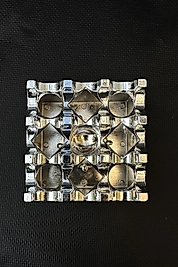 T.m. 1.sınıf Metal Krom Izgara Döküm Zamak Küllük Otel,cafe,restaurant 200 gr