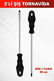 2 Parça Şiş Tornavida Seti(5x300)