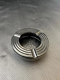 T.m. Siyah Zamak Yuvarlak Küllük Otel,cafe,restaurant 180 gr